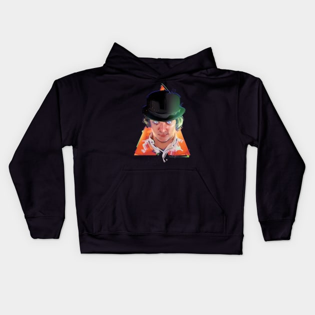 Clockwork Orange Kids Hoodie by nabakumov